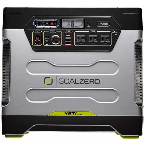 GOAL ZERO Yeti 1250 Portable Power Station with Boulder Briefcase Solar Kit