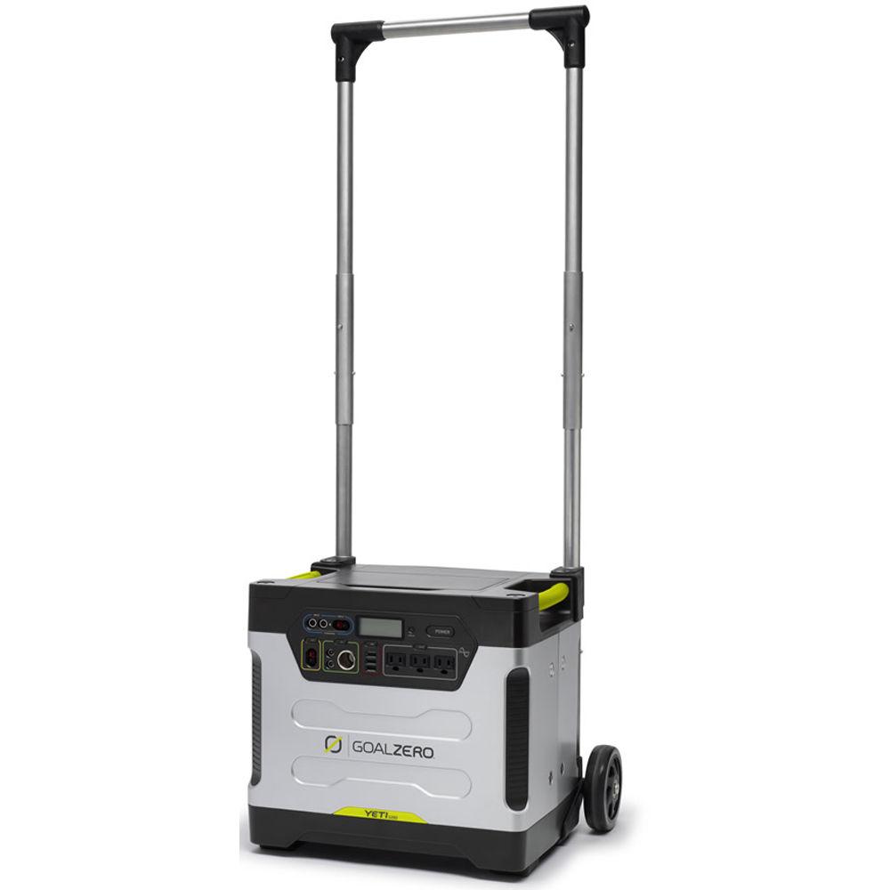 GOAL ZERO Yeti 1250 Portable Power Station with Boulder Briefcase Solar Kit