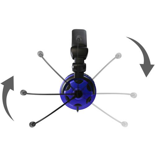 HamiltonBuhl T-PRO USB Stereo Over-Ear Headset with Noise-Canceling Microphone