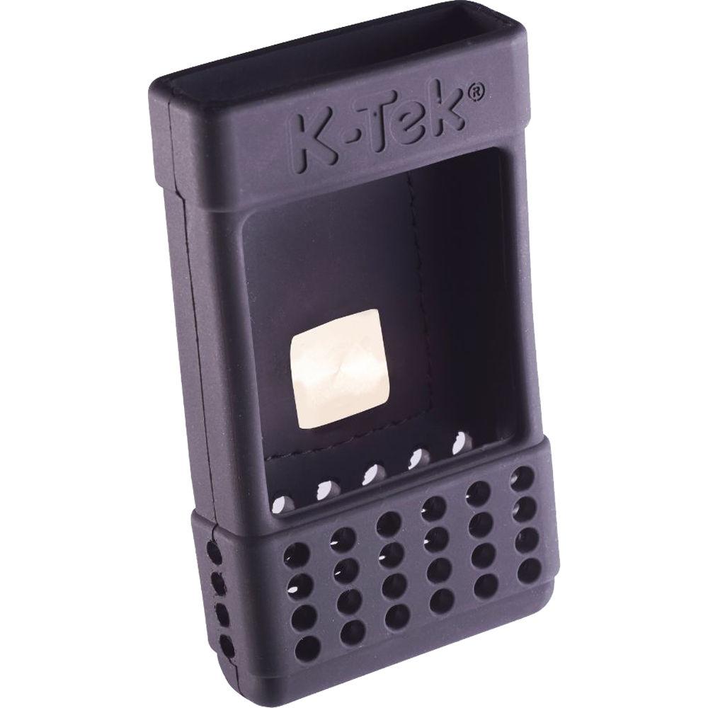 K-Tek Stingray Holder with Touch-Tab Fastener & 1 4"-20 Insert for Zaxcom ERX Receiver