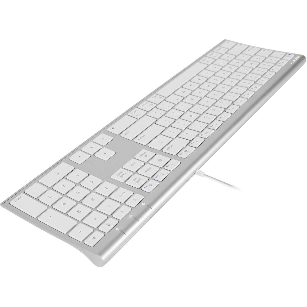 Macally Ultra Slim USB Wired Keyboard
