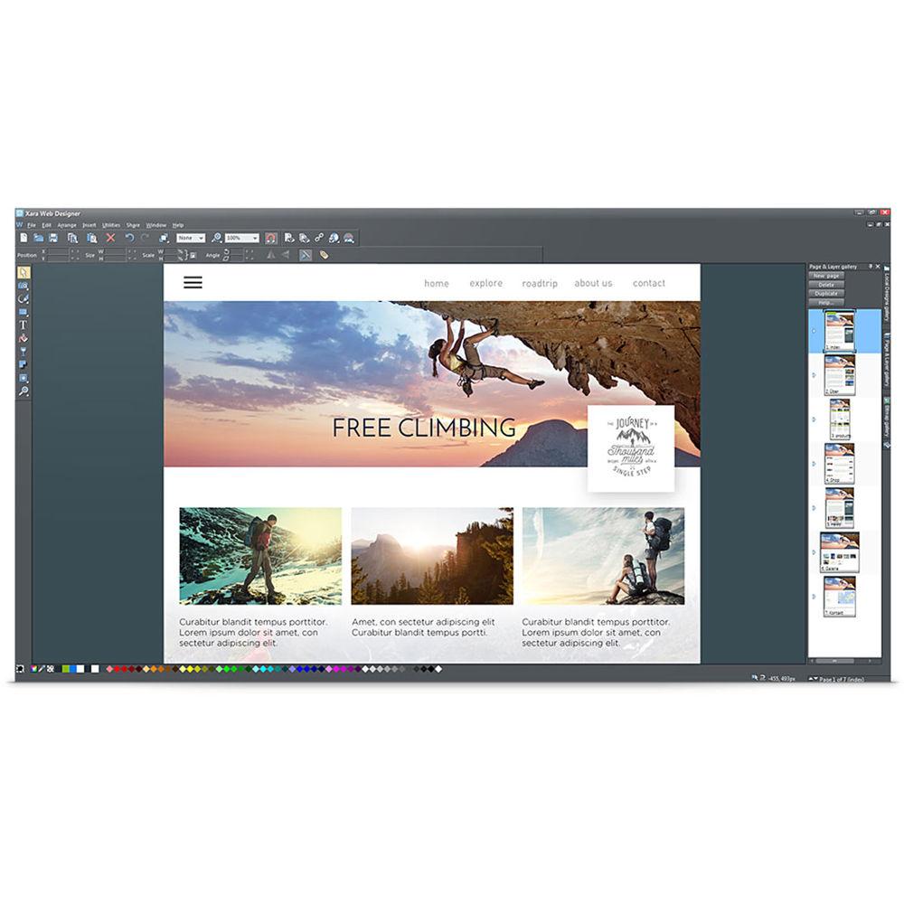 MAGIX Entertainment Xara Web Designer - Academic Volume 100