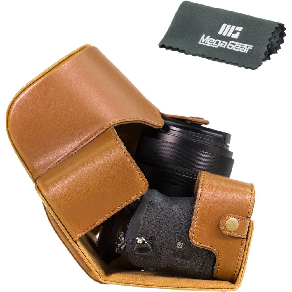 MegaGear Ever Ready Leather Camera Case for Sony Cyber-shot DSC-RX10 III