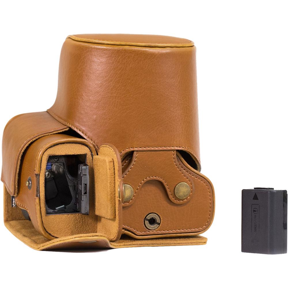 MegaGear Ever Ready Leather Camera Case for Sony Cyber-shot DSC-RX10 III
