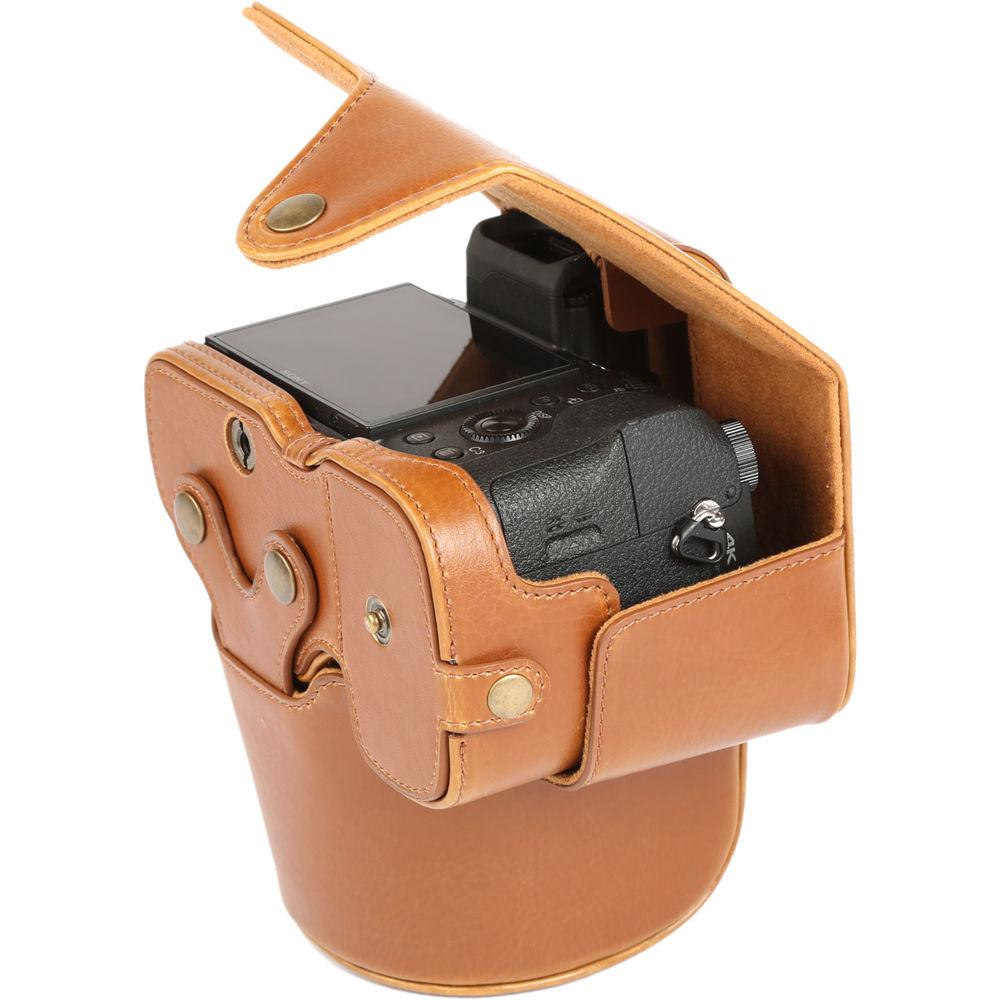MegaGear Ever Ready Leather Camera Case for Sony Cyber-shot DSC-RX10 III