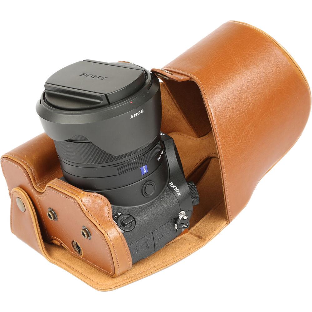 MegaGear Ever Ready Leather Camera Case for Sony Cyber-shot DSC-RX10 III