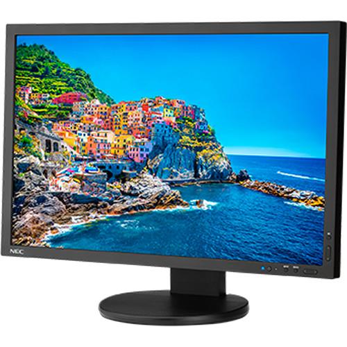 NEC PA243W-BK-SV 24.1" 16:10 Wide Gamut IPS Monitor