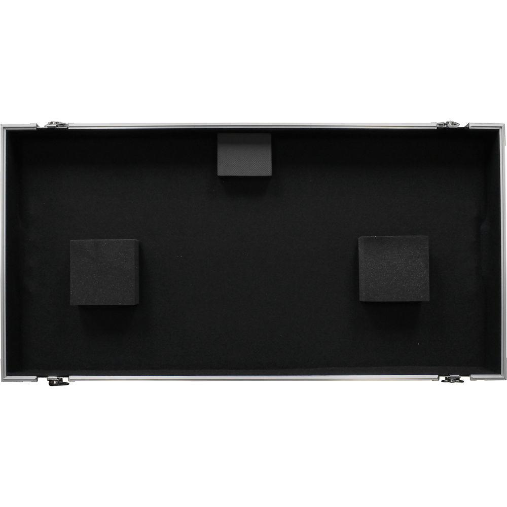 Odyssey Innovative Designs Flight Zone - Universal Turntable DJ Coffin with Wheels & Glide Shelf