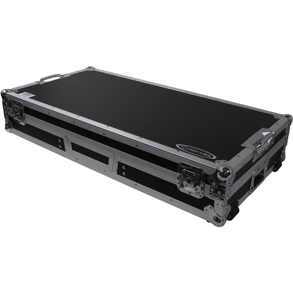 Odyssey Innovative Designs Flight Zone - Universal Turntable DJ Coffin with Wheels & Glide Shelf