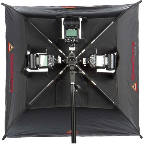 Photoflex SpeeDome 28" Collapsible Softbox Kit for Speedlights and LED