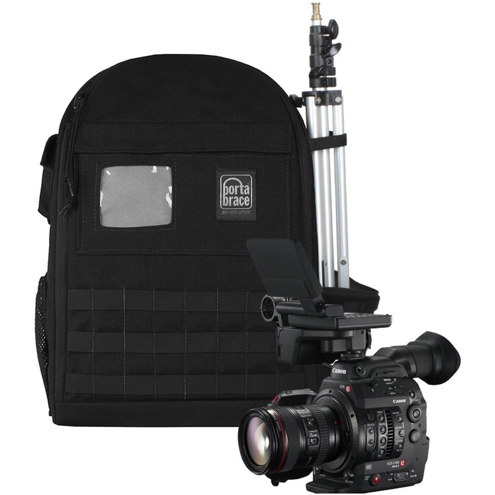 Porta Brace Backpack with Semi-Rigid Frame for Canon C100 Mark II