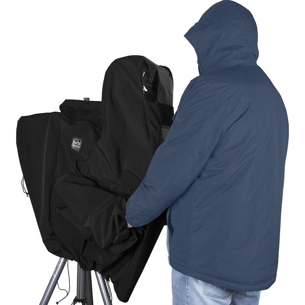 Porta Brace Stadium Rain Cover for Ikegami HC-HD300 Camera, Veiwfinder & Box Lens