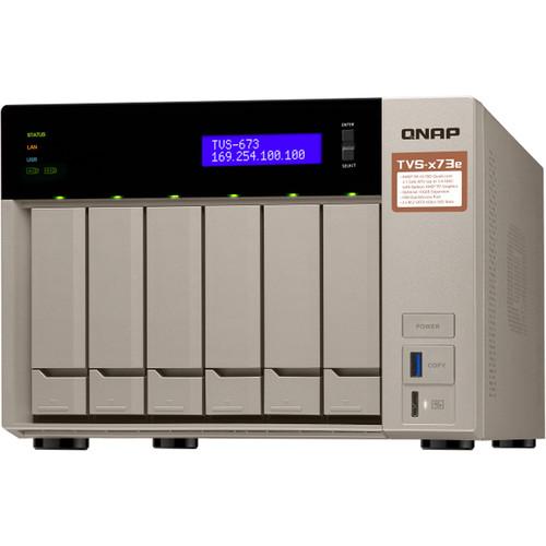 QNAP TVS-673E-8G 6-Bay NAS Server