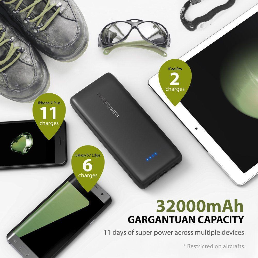 RAVPower Ace 32,000mAh Portable Charger