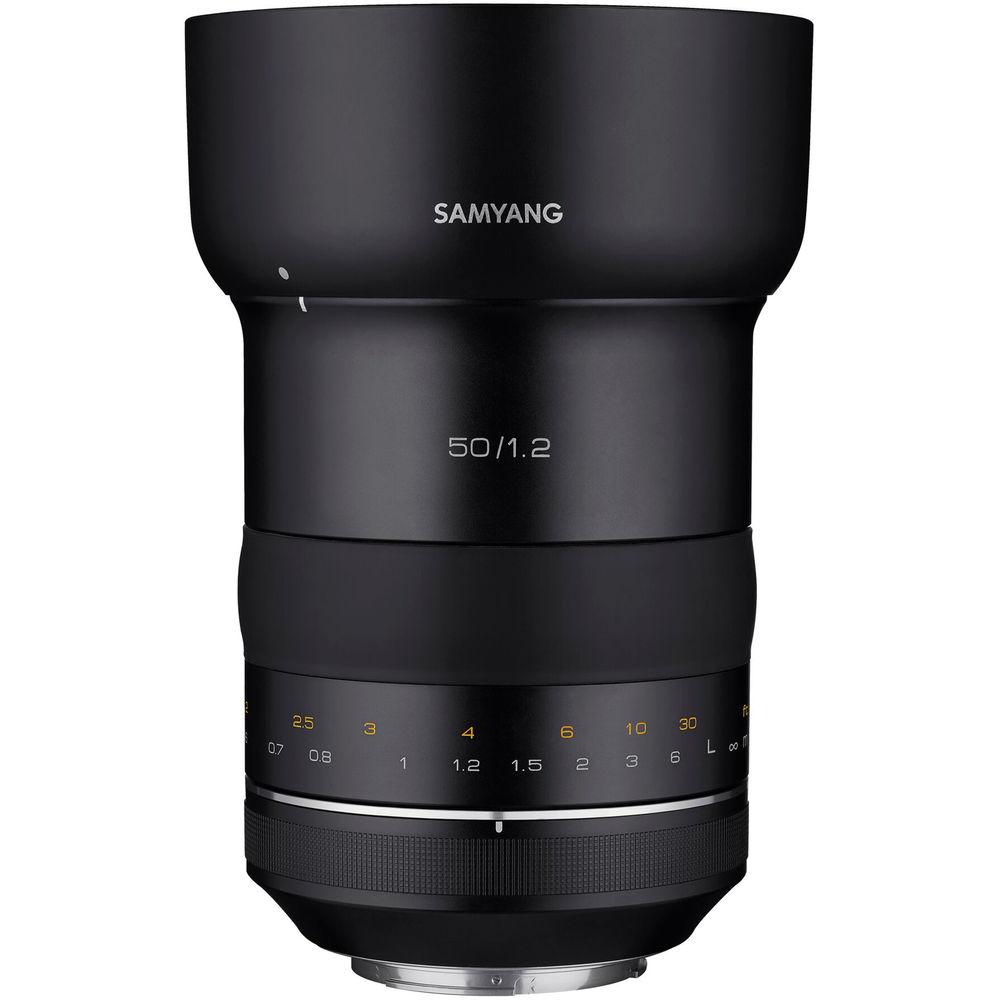 Samyang XP 50mm f 1.2 Lens for Canon EF