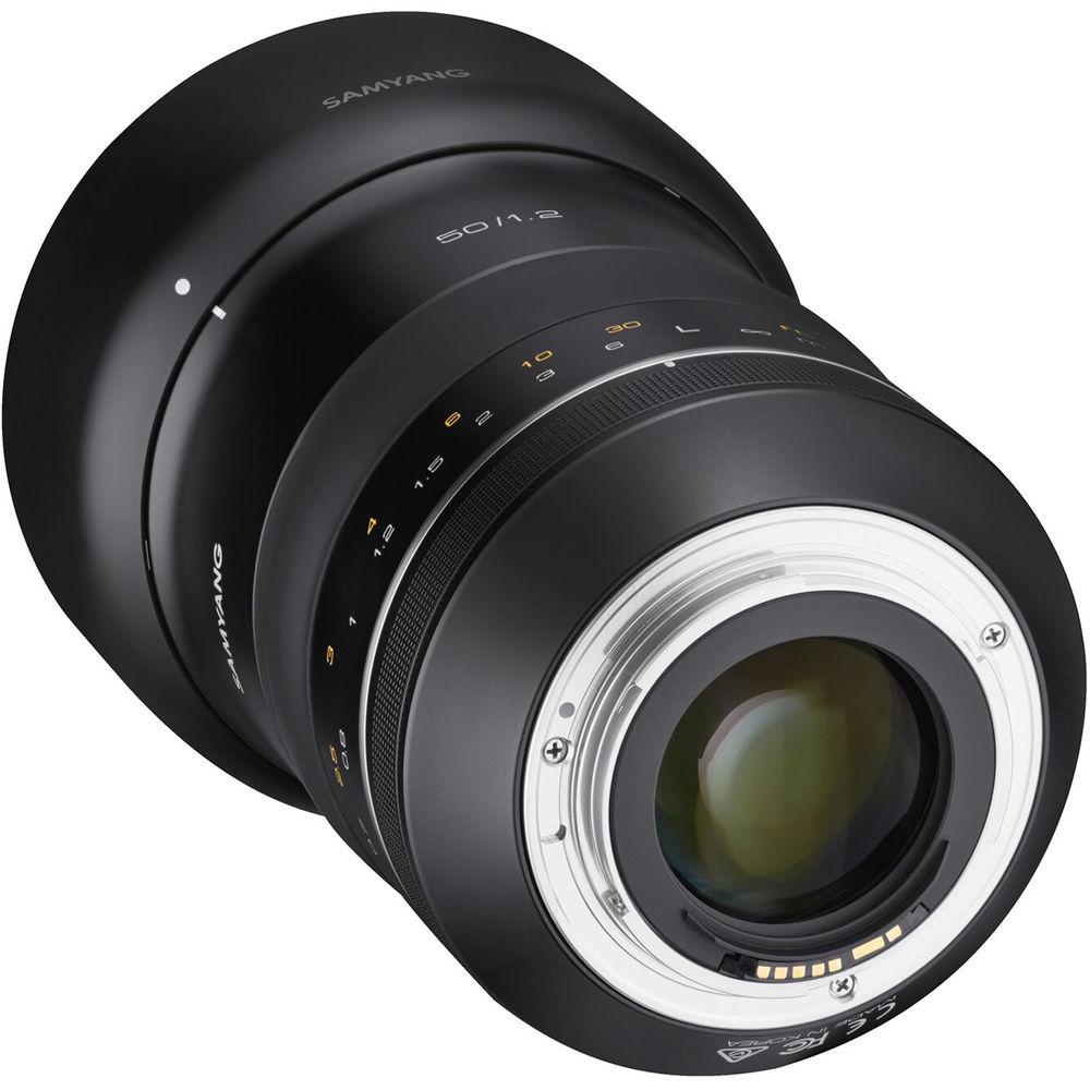 Samyang XP 50mm f 1.2 Lens for Canon EF