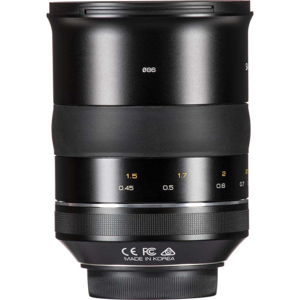 Samyang XP 50mm f 1.2 Lens for Canon EF