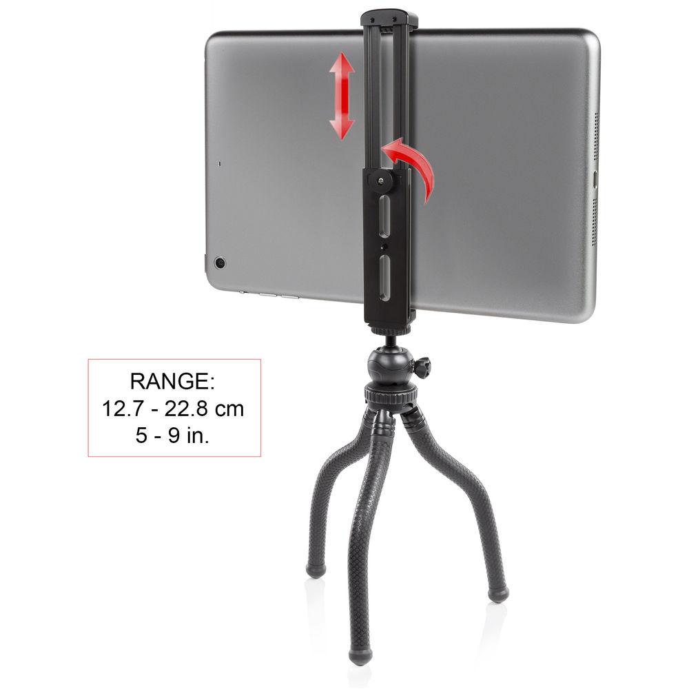 SHAPE Tablet Aluminum Mount and Tripod Flexible Grip with Ball Head