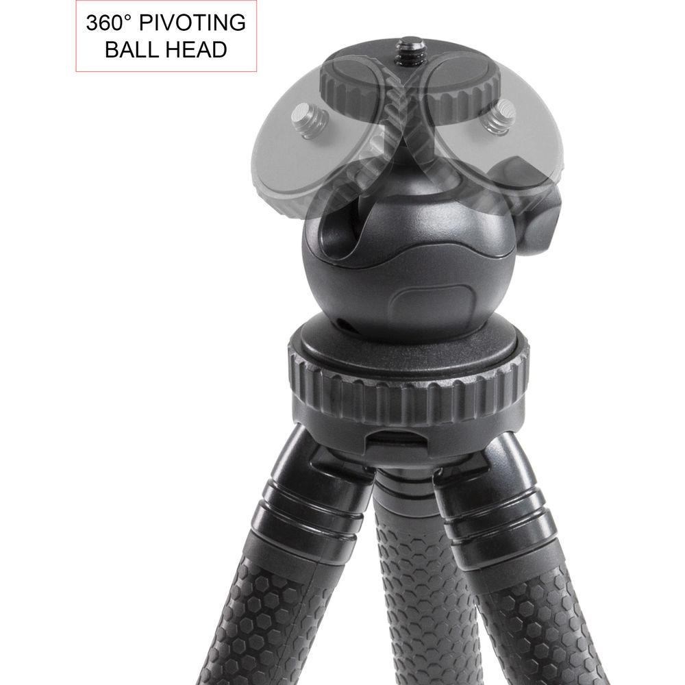 SHAPE Tablet Aluminum Mount and Tripod Flexible Grip with Ball Head