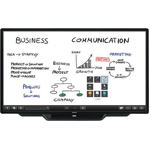 Sharp AQUOS BOARD PN-L803CA 80"-Class Full HD Commercial Smart Touchscreen LED Display