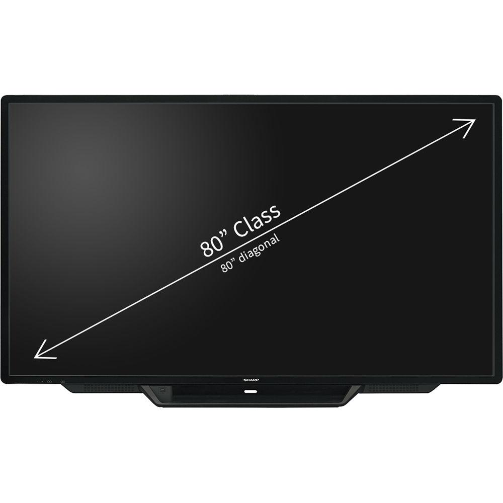 Sharp AQUOS BOARD PN-L803CA 80"-Class Full HD Commercial Smart Touchscreen LED Display