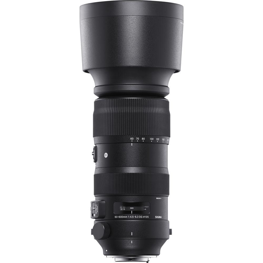Sigma 60-600mm f 4.5-6.3 DG OS HSM Sports Lens for Canon EF