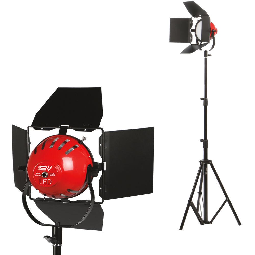 Smith-Victor LadyBug LED 2-Light Kit with Case