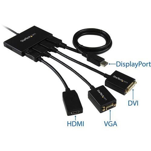 StarTech DisplayPort to DisplayPort 4-Port Multi-Monitor Splitter, StarTech, DisplayPort, to, DisplayPort, 4-Port, Multi-Monitor, Splitter