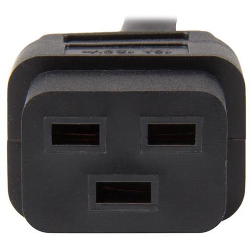 StarTech NEMA 5-15P to C19 Computer Power Cord