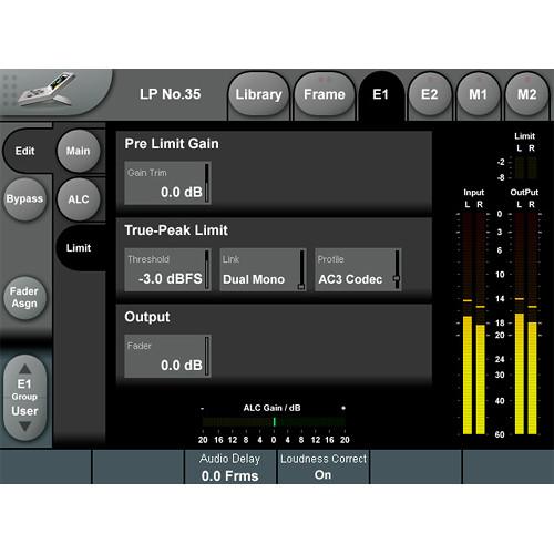 TC Electronic Loudness Pilot AES3id Unbalanced Broadcast Audio Processor