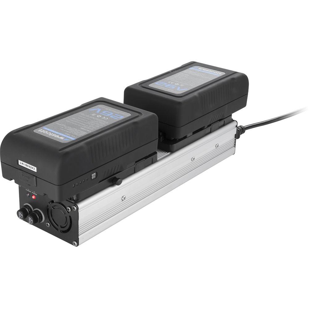 Westcott 26V V-Mount Dual Bay Battery Charger