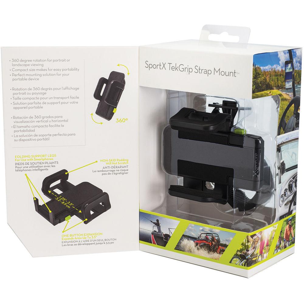 Xventure SportX TekGrip Strap Mount for Select Smartphones GPS