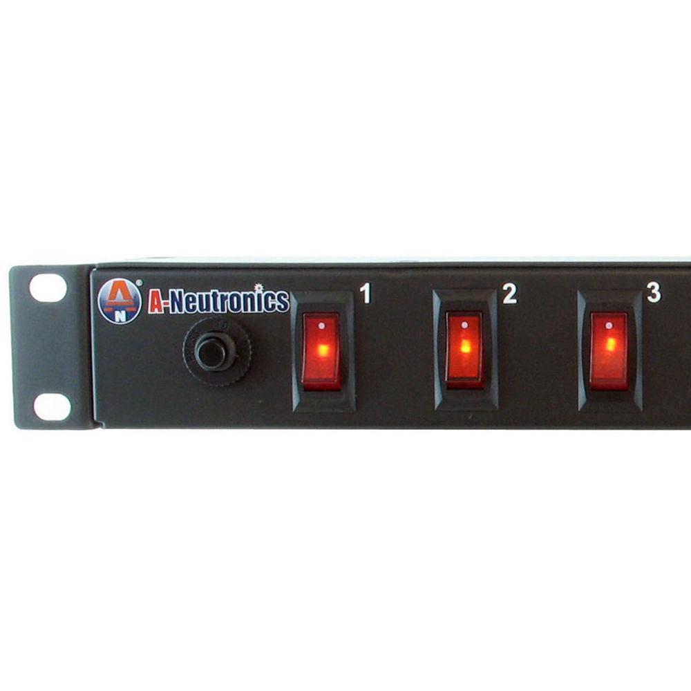 A-Neutronics 10-Outlet 19" Rackmount Power Strip