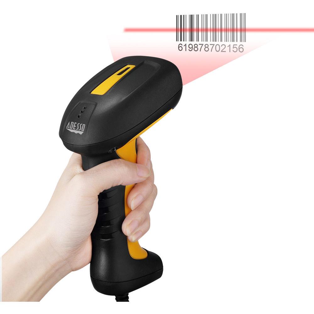 Adesso NuScan 2400U USB Handheld CCD Barcode Scanner