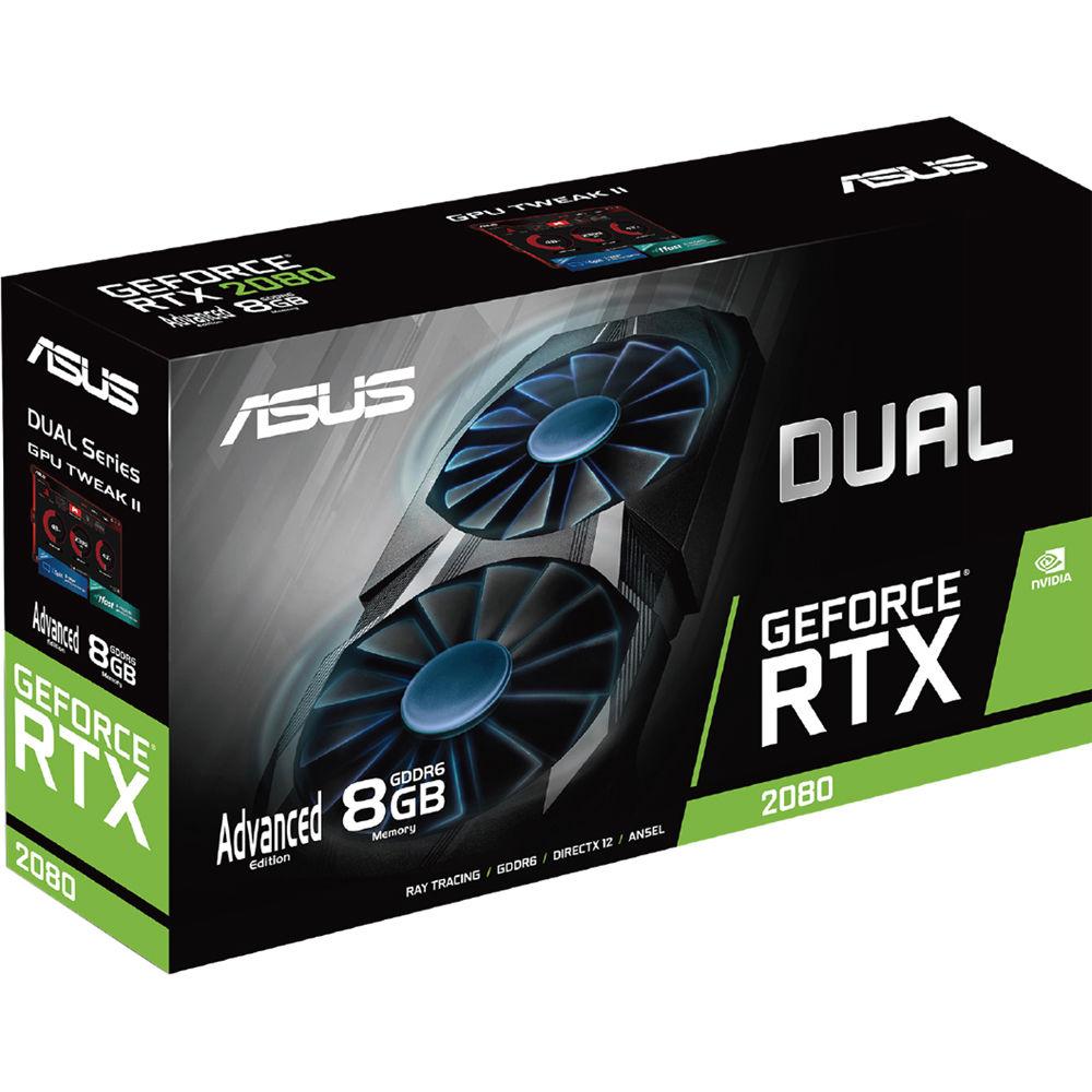 ASUS Dual GeForce RTX 2080 Advanced Edition Graphics Card