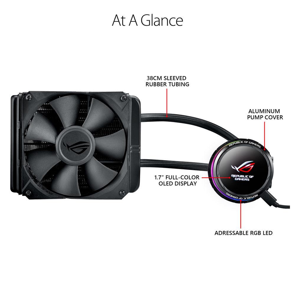 ASUS Republic of Gamers Ryuo 120 All-in-One Liquid CPU Cooler