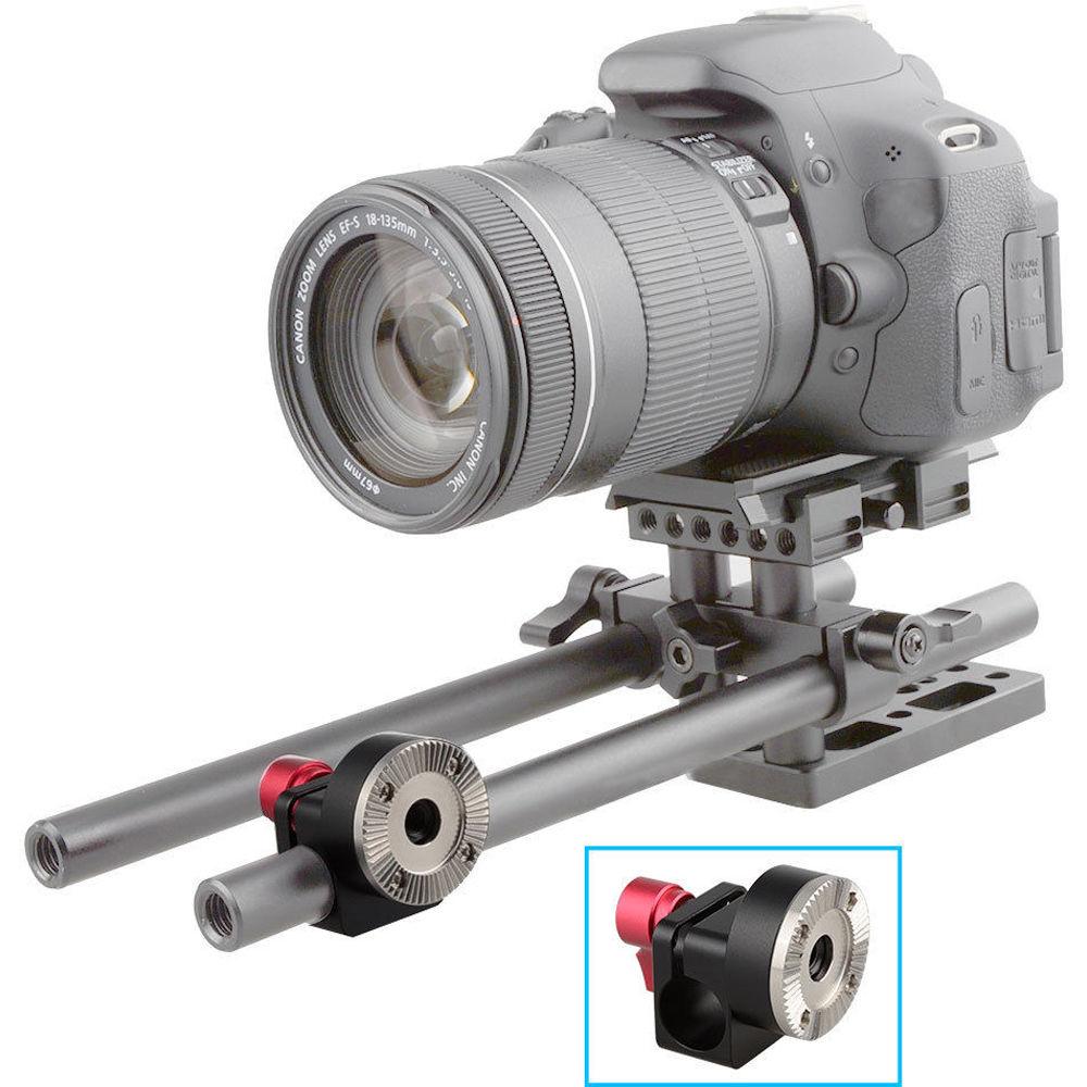 CAMVATE 15mm Rod Clamp with Arri Rosette Mount