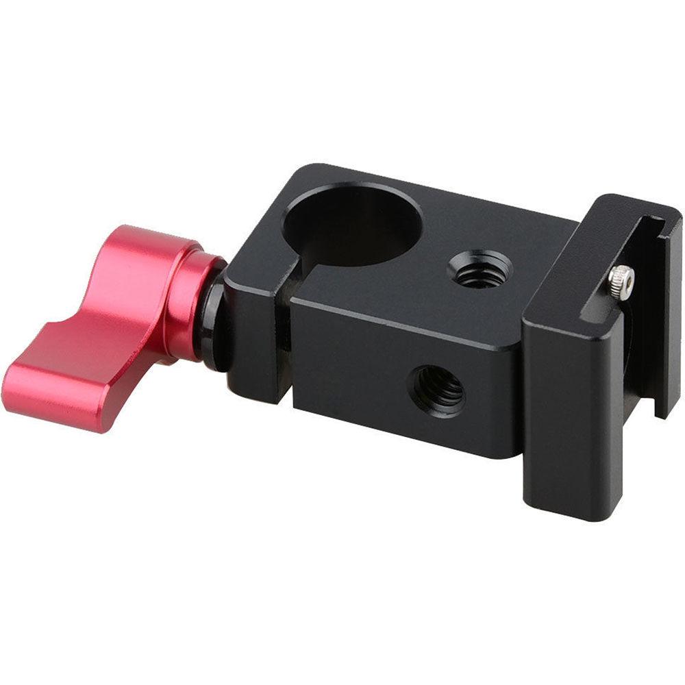 CAMVATE 15mm Rod Clamp with Cold Shoe Base