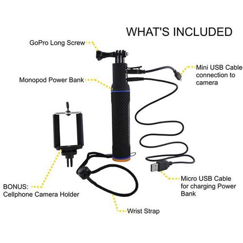 Freewell 5200 mAh Power Hand Grip for Select Action Cameras