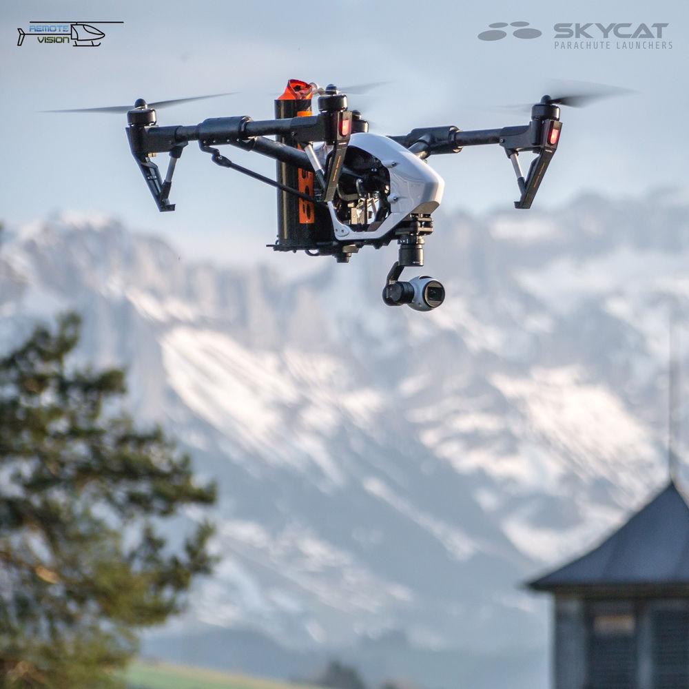 Fruity Chutes Parachute with Automatic Trigger System for DJI Inspire 1