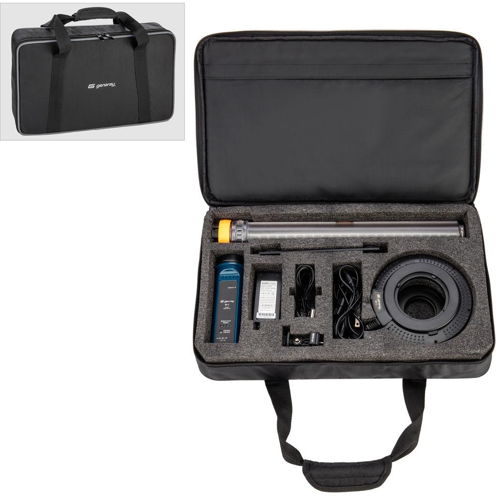 Genaray Cutlass Wand and Ring Light Kit