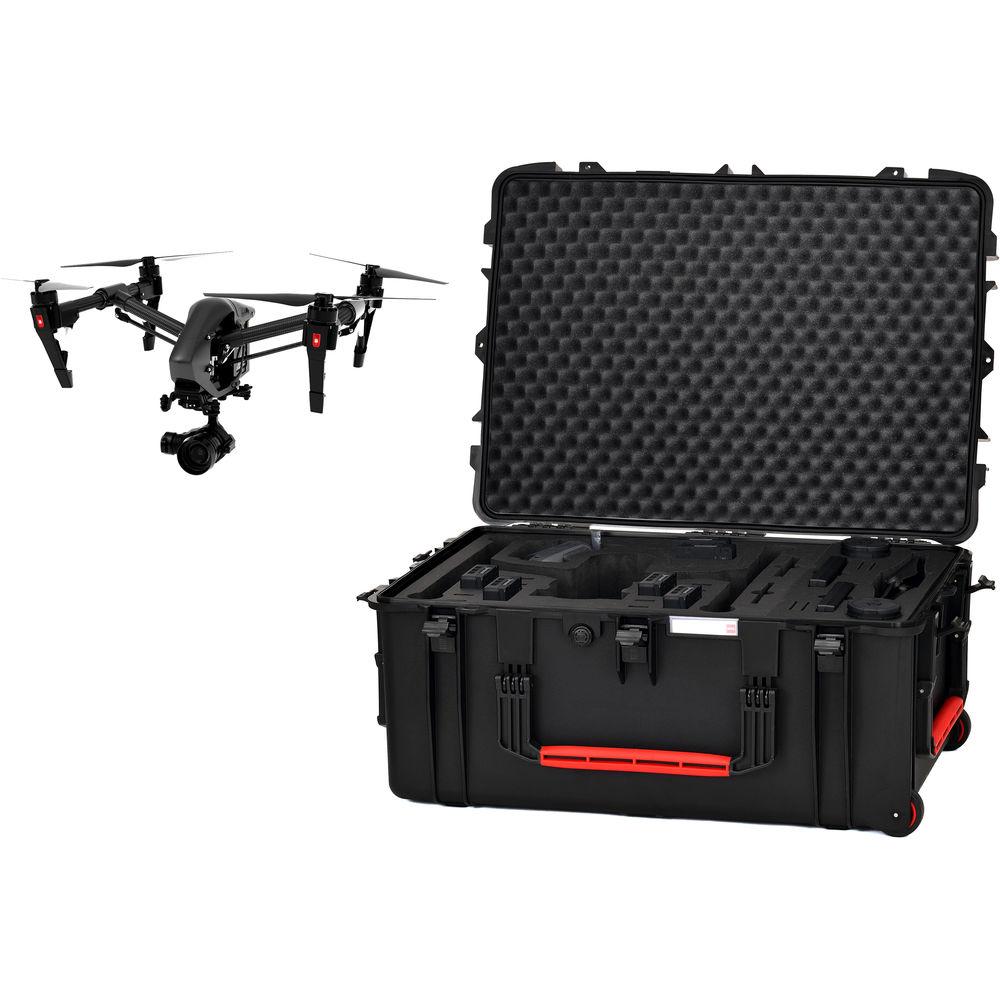 HPRC Wheeled Hard Case with Foam for DJI Inspire 2