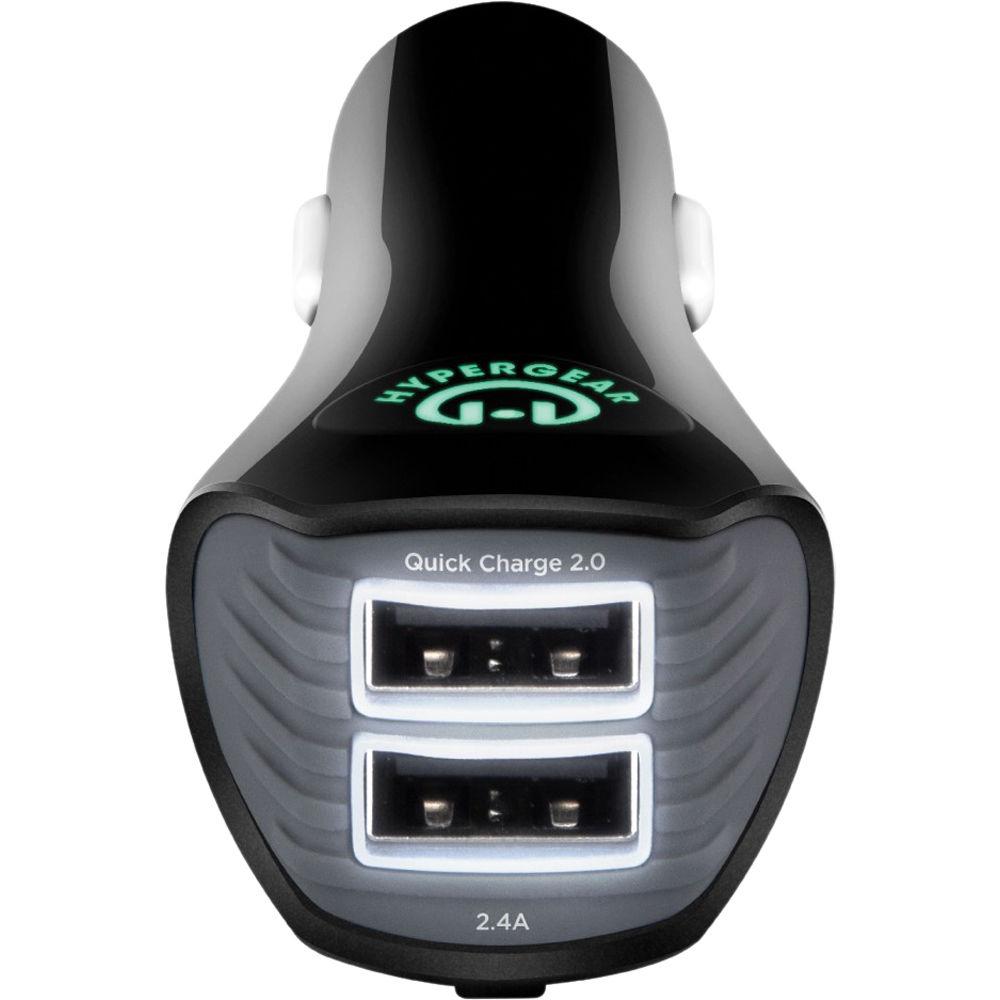 HyperGear Adaptive Dual USB Rapid Charger with Micro-USB Cable