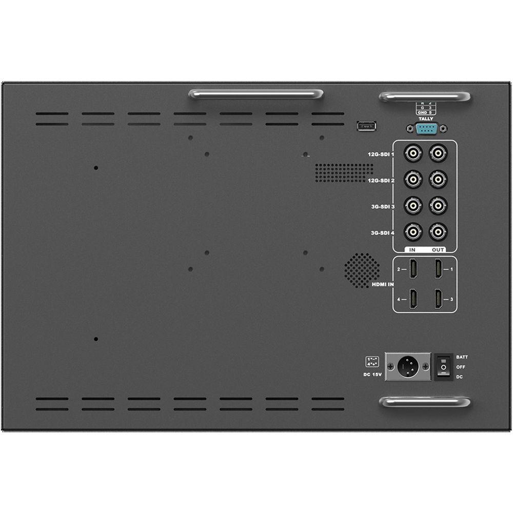 Lilliput BM150-12G-VBP 15.6" 12G-SDI 4K Broadcast Monitor