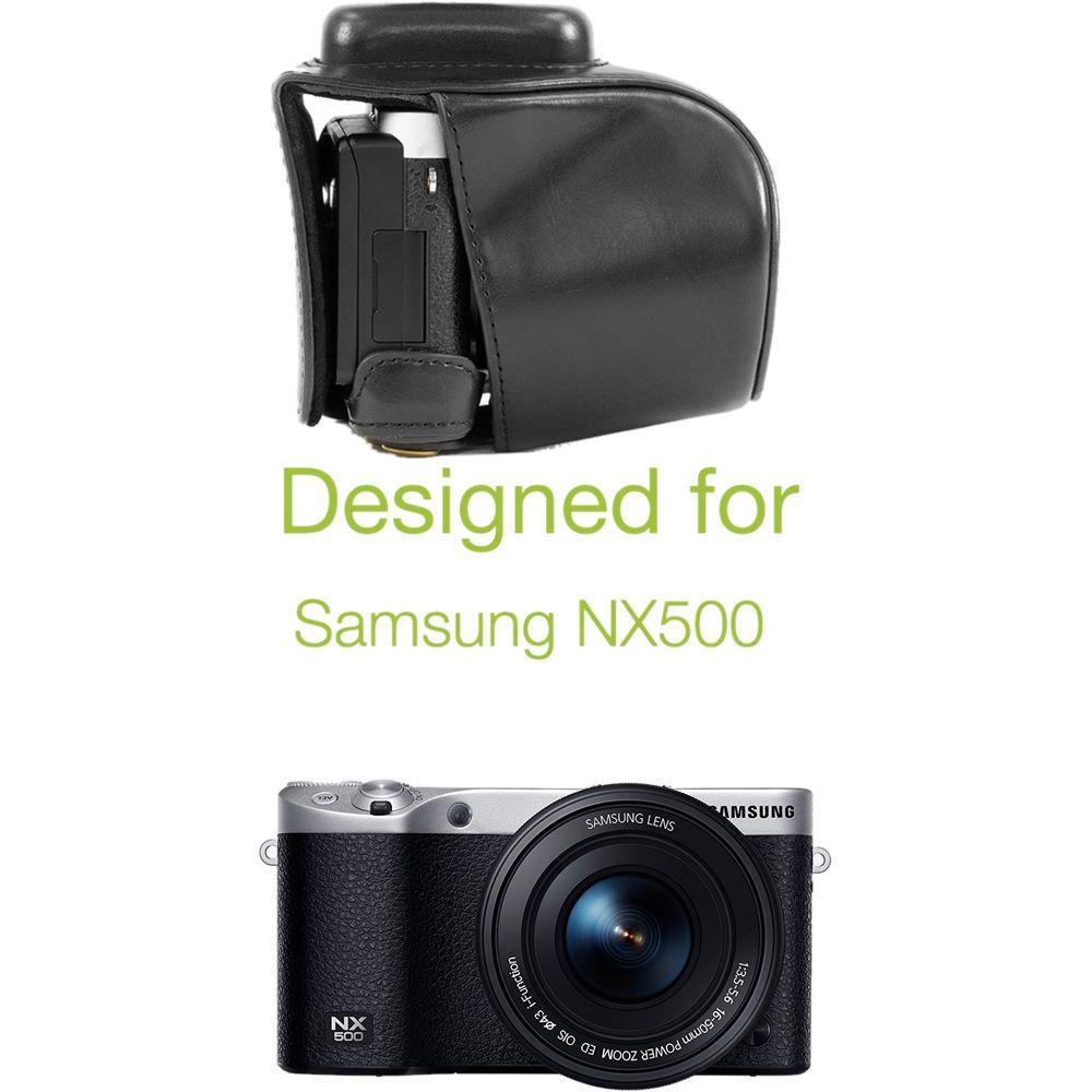 MegaGear Ever Ready Protective Case for Samsung NX500 with 16-50 mm