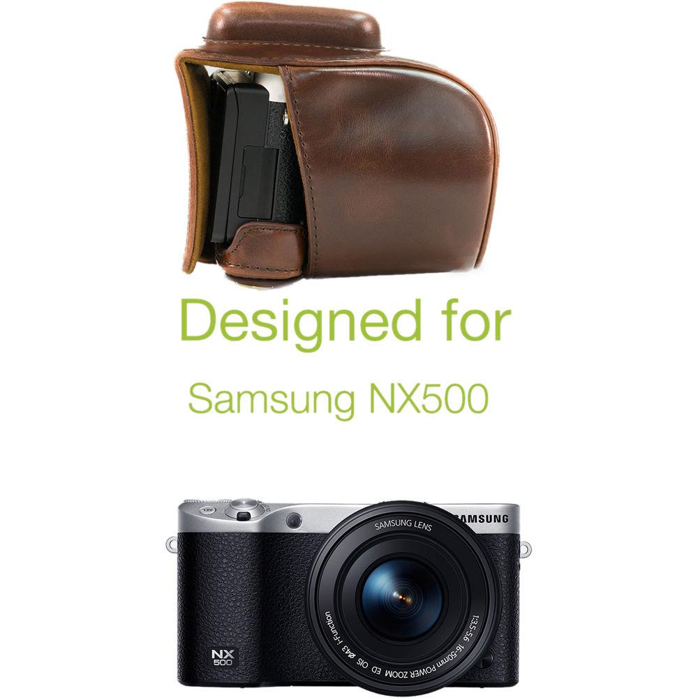 MegaGear Ever Ready Protective Case for Samsung NX500 with 16-50 mm