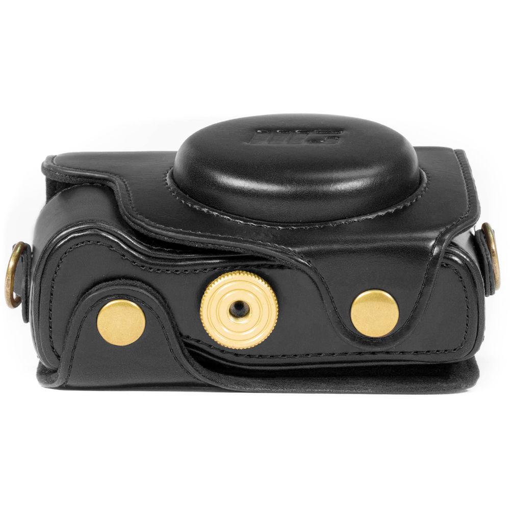 MegaGear Leather Camera Case with Strap for Canon PowerShot G5 X