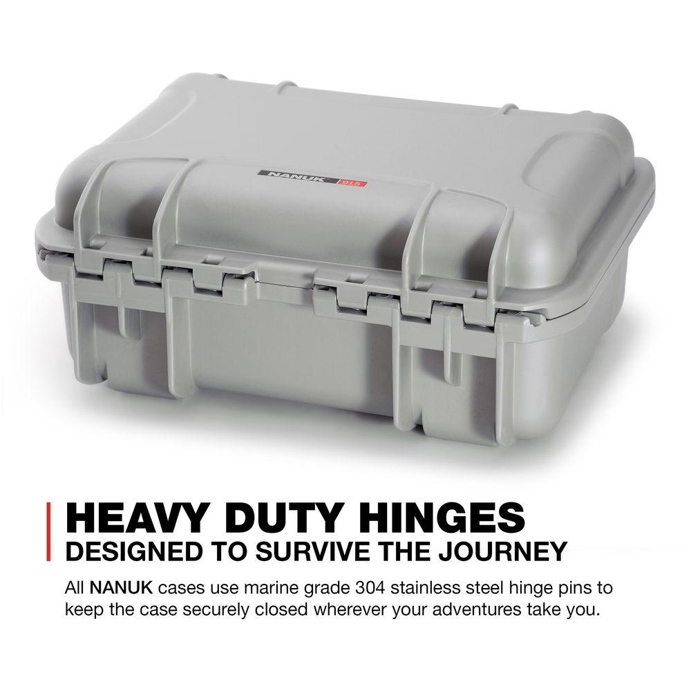 Nanuk 915 Waterproof Hard Case with Insert for DJI Mavic Air Fly More Combo