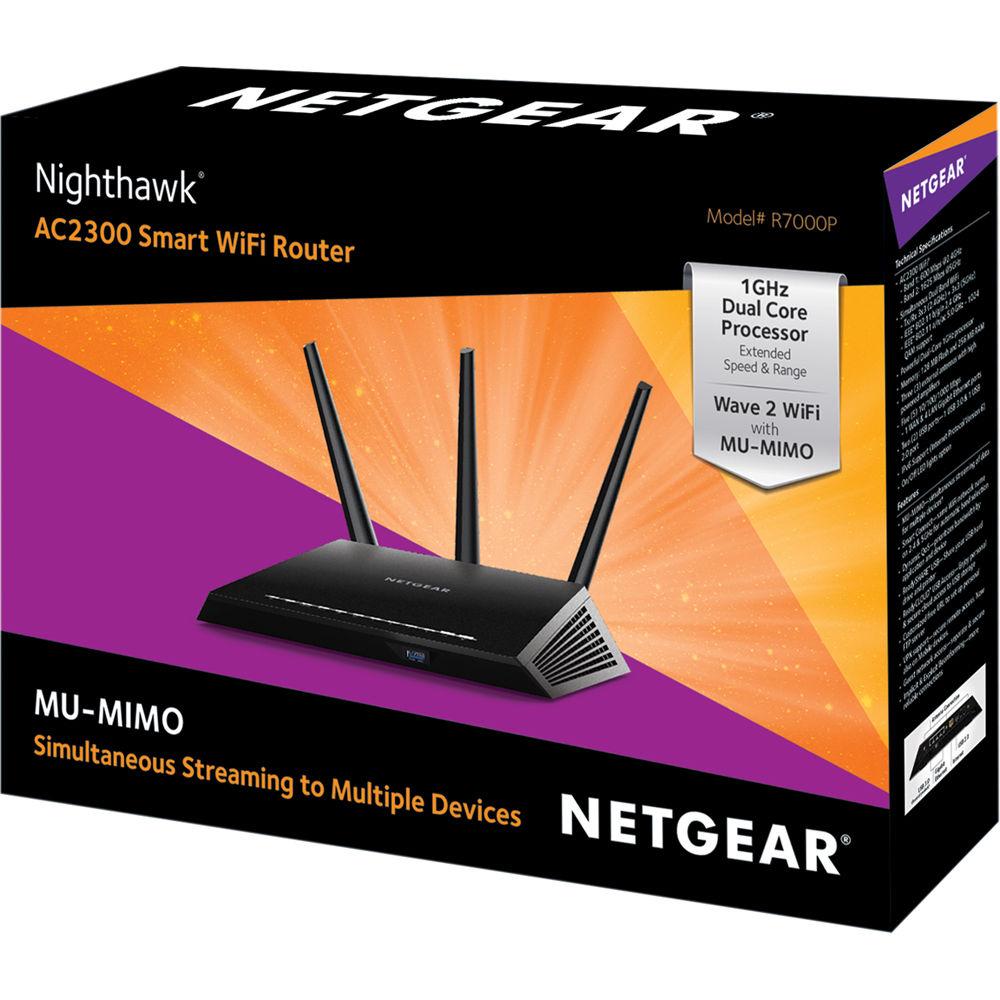 Netgear R7000P Nighthawk AC2300 Dual-Band Gigabit Router