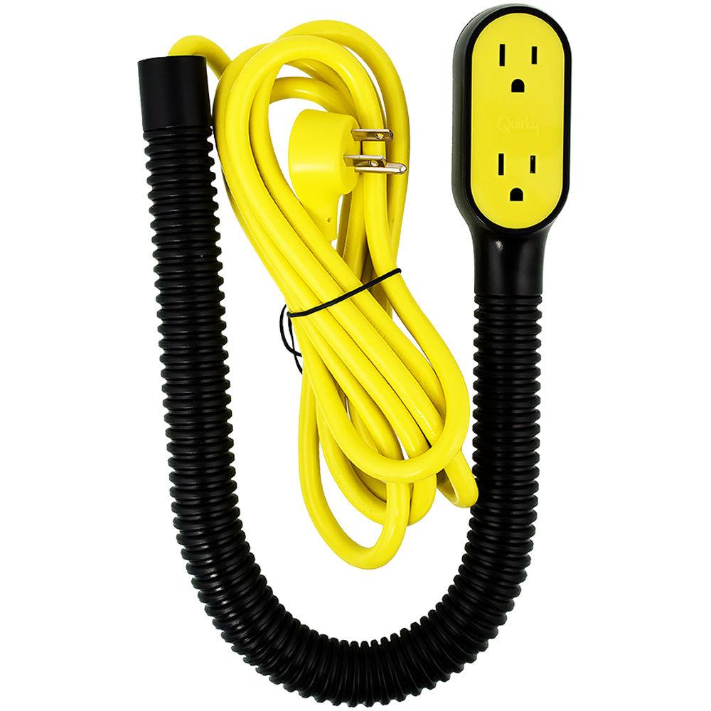 Quirky Prop Power Pro 3-Outlet Flexible Attaching Extension Cord